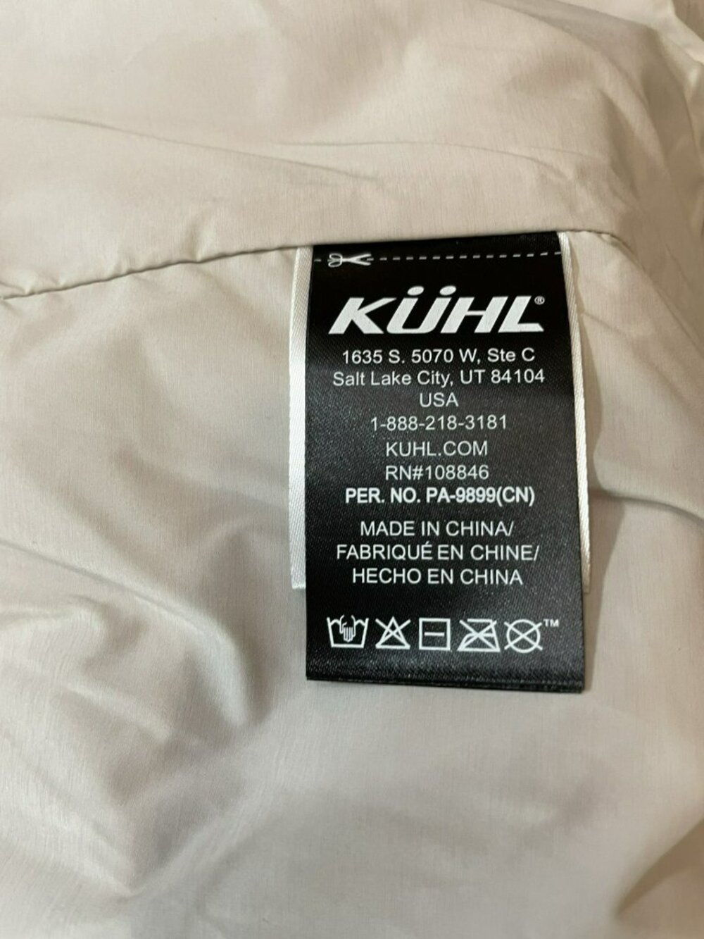 Kuhl Women’s Fire Storm Down Vest Color Moonlight Size Small NWT - Picture 5 of 7